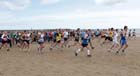 Start of the Pier to Pier Race, South Shields to Roker, Sunderland.